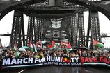 Masivny protest v Sydney podporil Palestincanov v Gaze