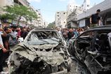 Izraelsky nalet zasiahol stan vysidlencov v Gaze Zahynuli traja Palestinci vratane osemrocneho dietata