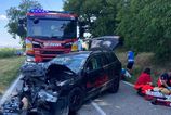 dopravna nehoda uzavrela cestu medzi obcami cerova a prievaly